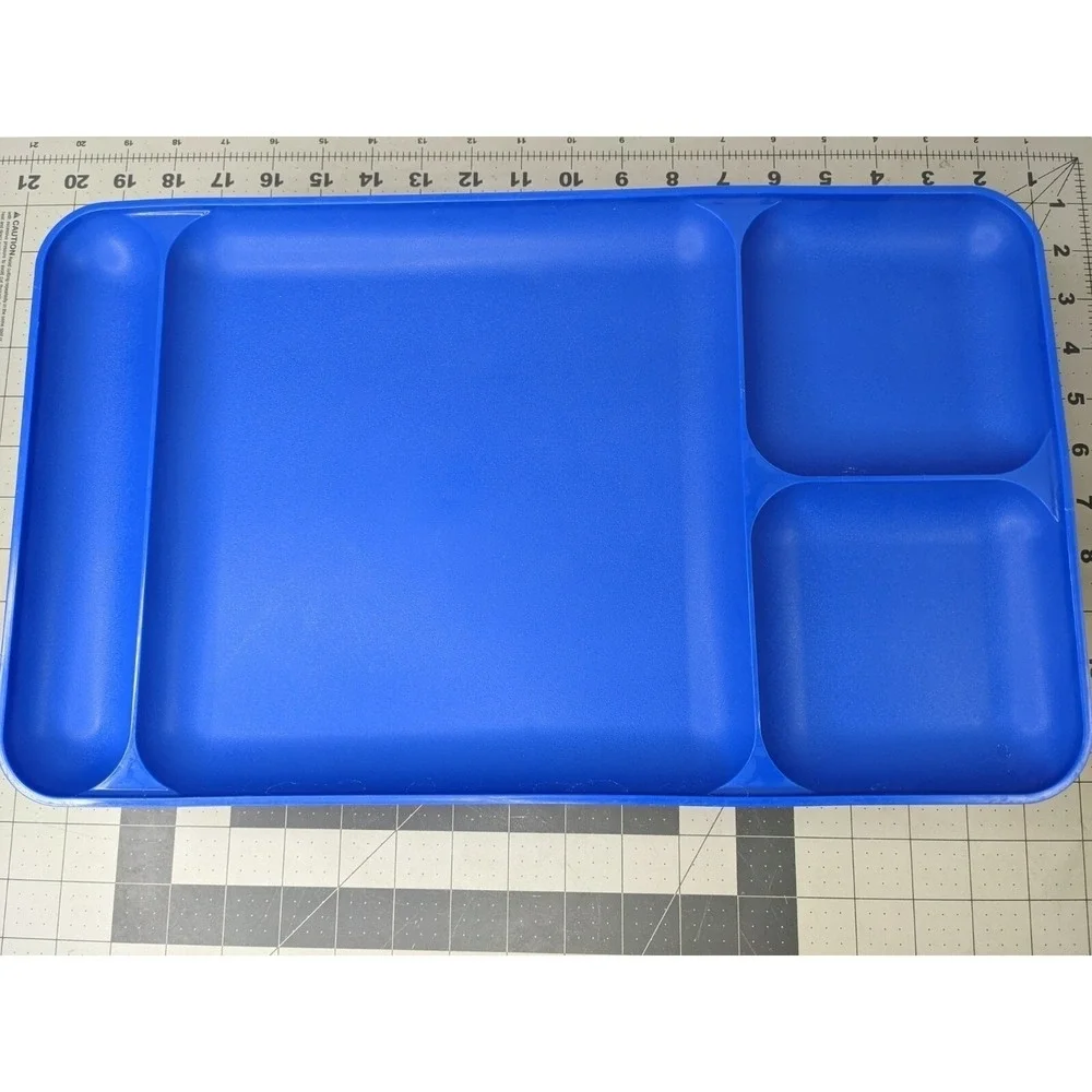 Tupperware Lunch Divided Tray Lot of 10 14.5 x 8 Inch
